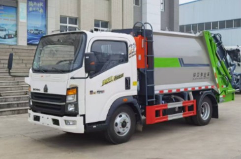 王力壓縮垃圾車廠家_5.8方重汽豪沃藍牌壓縮垃圾車價格 王力壓縮垃圾車廠家_5.8方重汽豪沃藍牌壓縮垃圾車價格